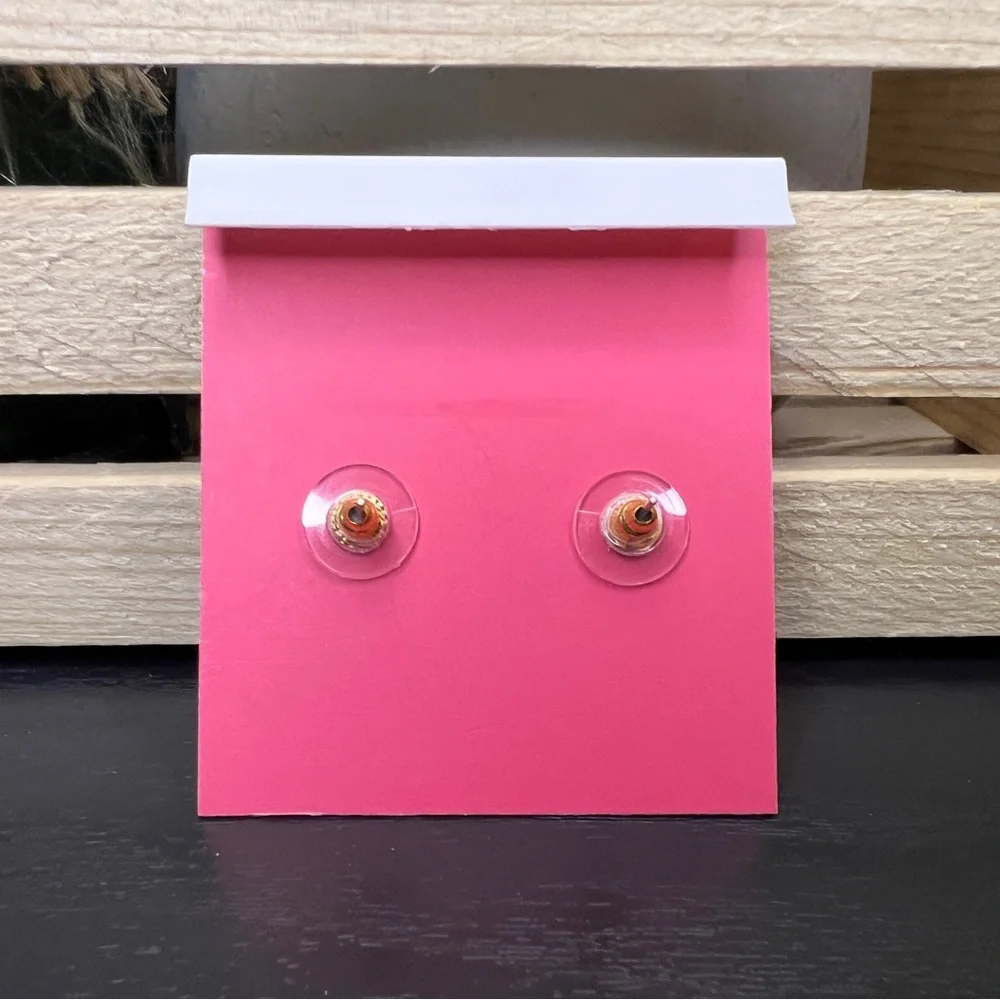 Kate Spade Mother of Pearl Gold Butterfly Earrings - Picture 4 of 4